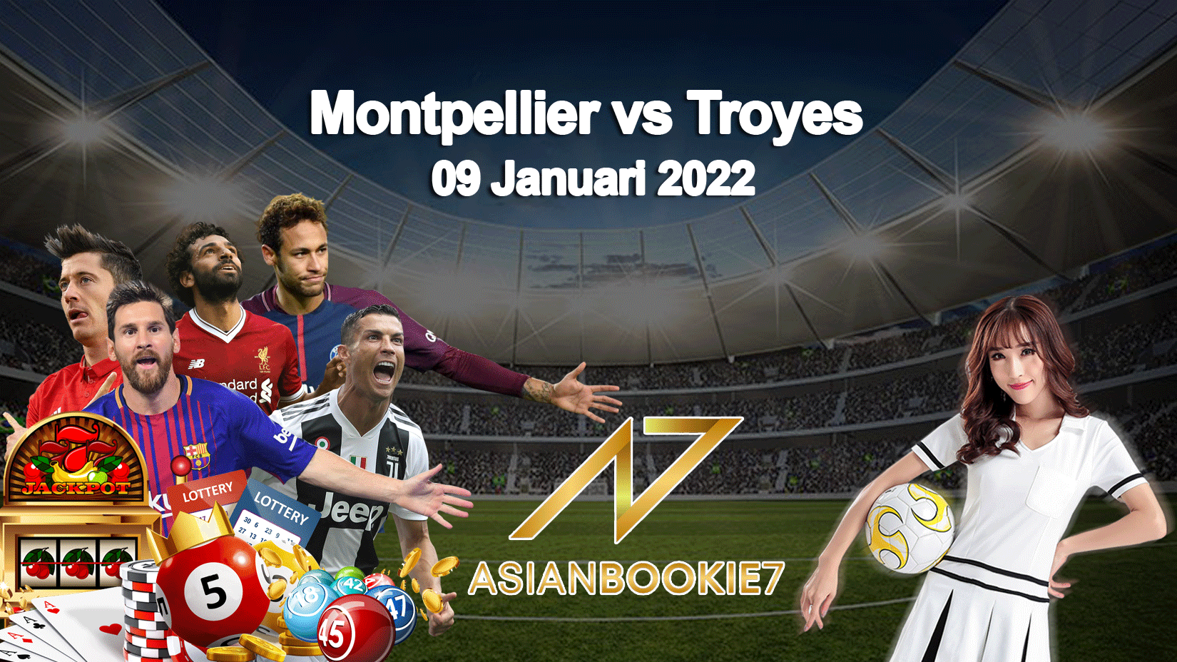 Prediksi Montpellier vs Troyes 09 Januari 2022